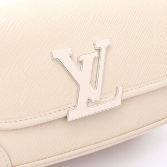 Louis Vuitton NM Epi Quartz Shoulder Bag Leather Ivory White - Picture 5 of 9